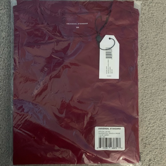 Universal Standard Size 2XS Berry Geneva Dress - Picture 4 of 6